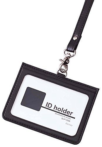 （まとめ買い）イタリアン合皮IDカードケース ブラック GLP155B 00014887 [x3]