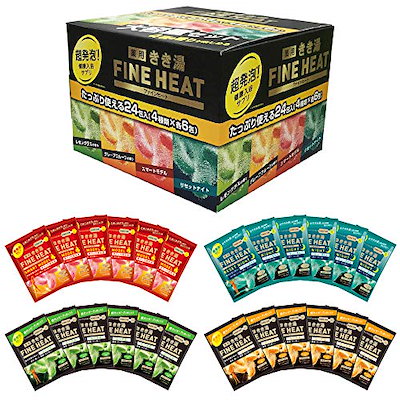 他サイト： きき湯 【医薬部外品】ファインヒート 炭酸 大容量 4種の香り アソート 個包装 入浴剤 セット 50g×24包【Amazon.co.jp限定】の商品画像