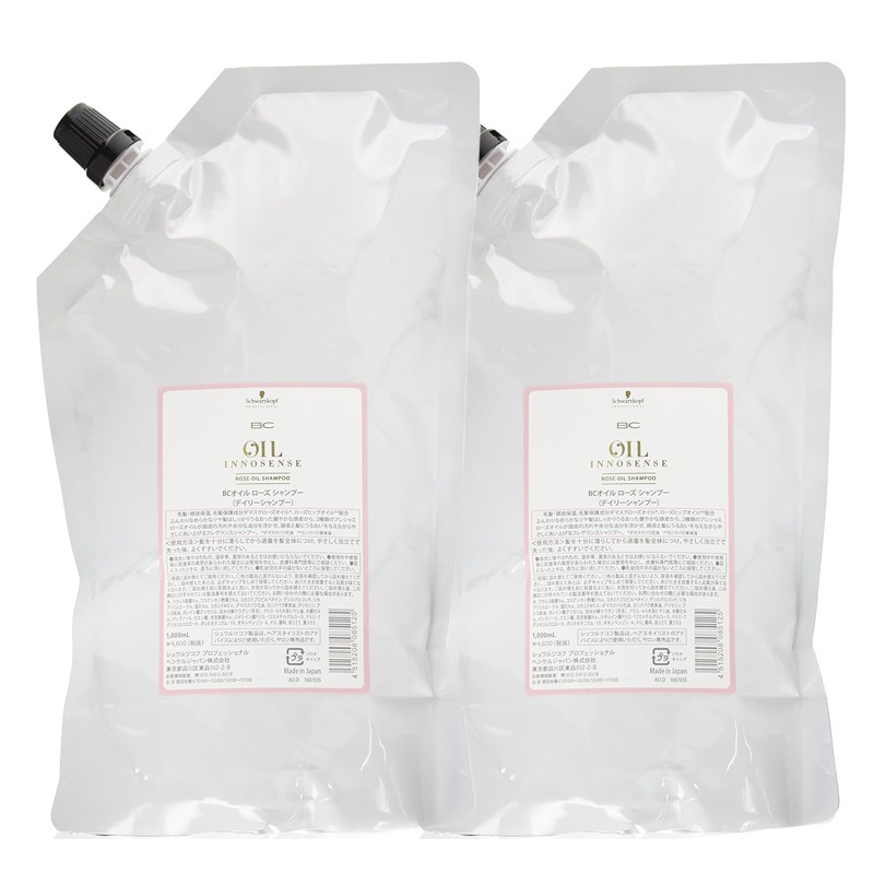 在庫限り BC オイルローズ シャンプー 1000ml ×2個 セット ローズシャンプー フレグランスシャンプー ローズ 詰め替え 詰替え 詰替用 髪 サロン専売品 美容