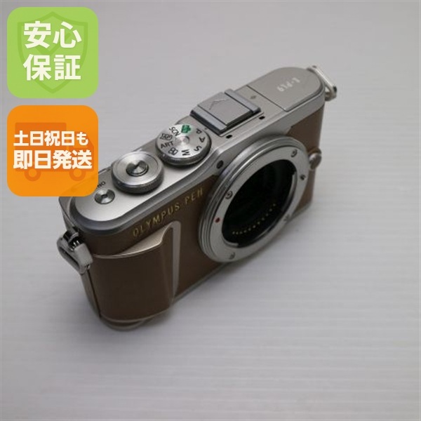 美品 OLYMPUS PEN E-PL9 ボディ ブラウン 85