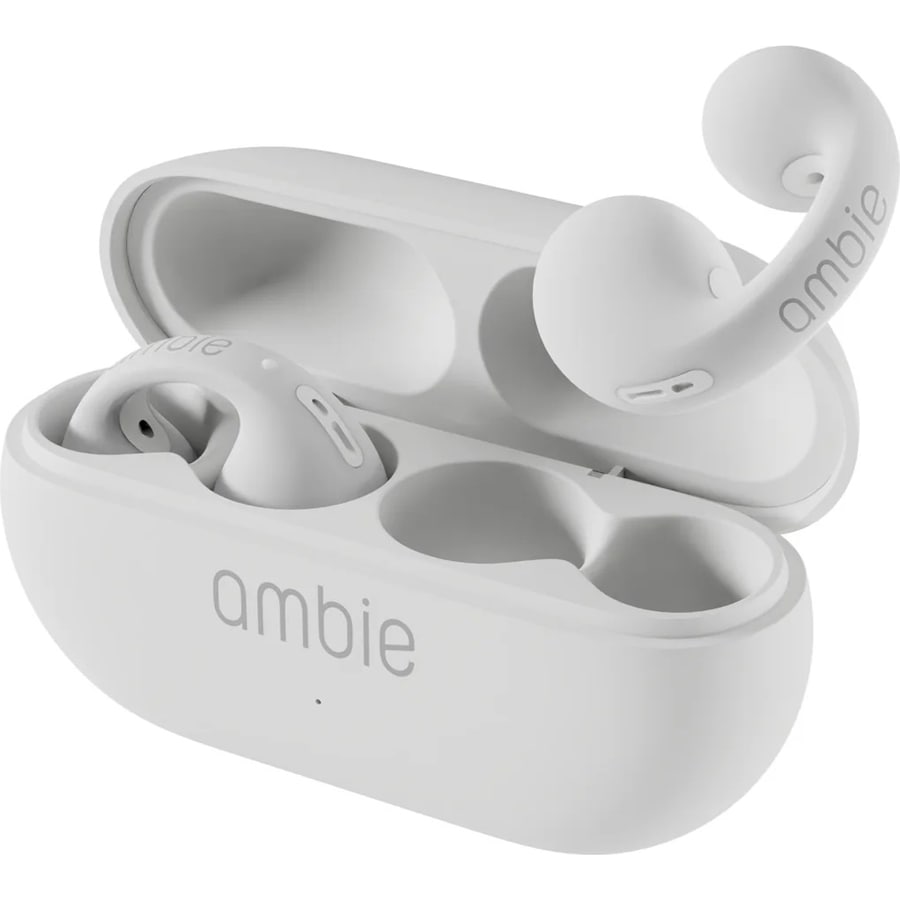 ambie AM-TW02WWC イヤーカフ型完全ワイヤレスイヤホン(White × White) AMTW02WWC