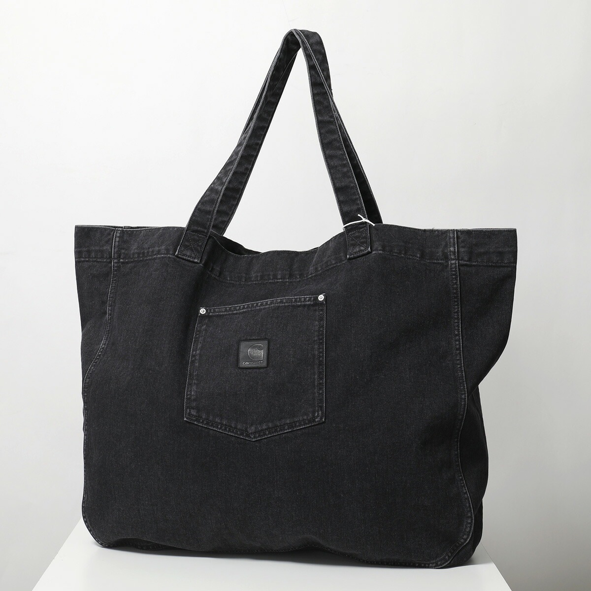 Carhartt WIP カーハート トートバッグ Rivet Tote Bag リベット I034324 メンズ コットン ウォッシュ加工 ロゴ 鞄 8906/Black 13,447円