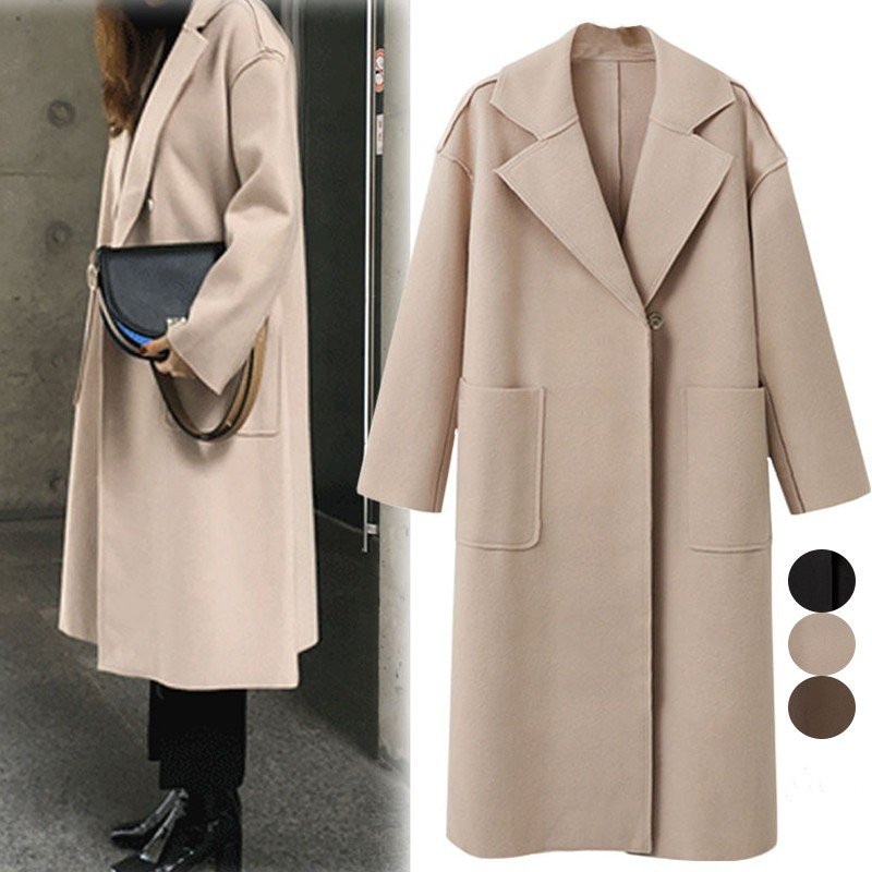 チェスターコート ロング レディース ロングコート ラシャ混 コート 冬 アウター 大きいサイズ