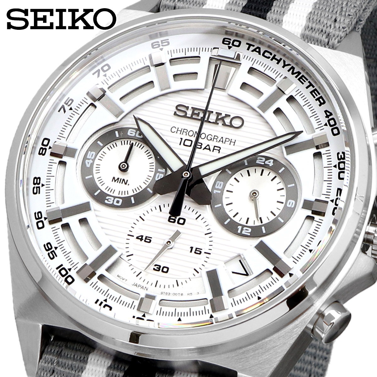 【信頼】 腕時計 SEIKO クロノグラフ クォーツ メンズ SSB401P1 腕時計
