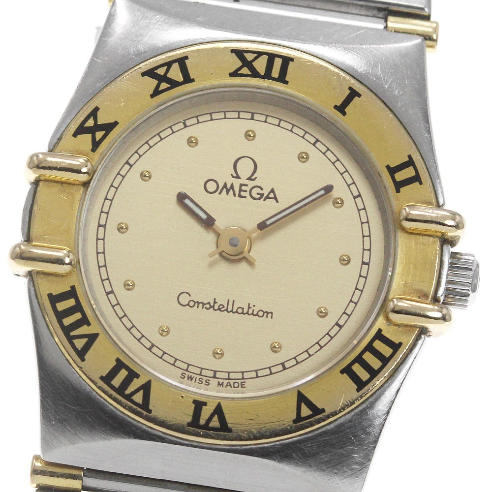 オメガ OMEGA コンステレーション ハーフバー クォーツ レディース _861948【中古】