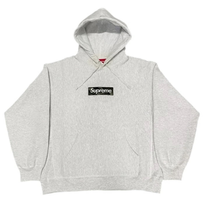 2023AW Box Logo Hooded Sweatshirt Ash Grey