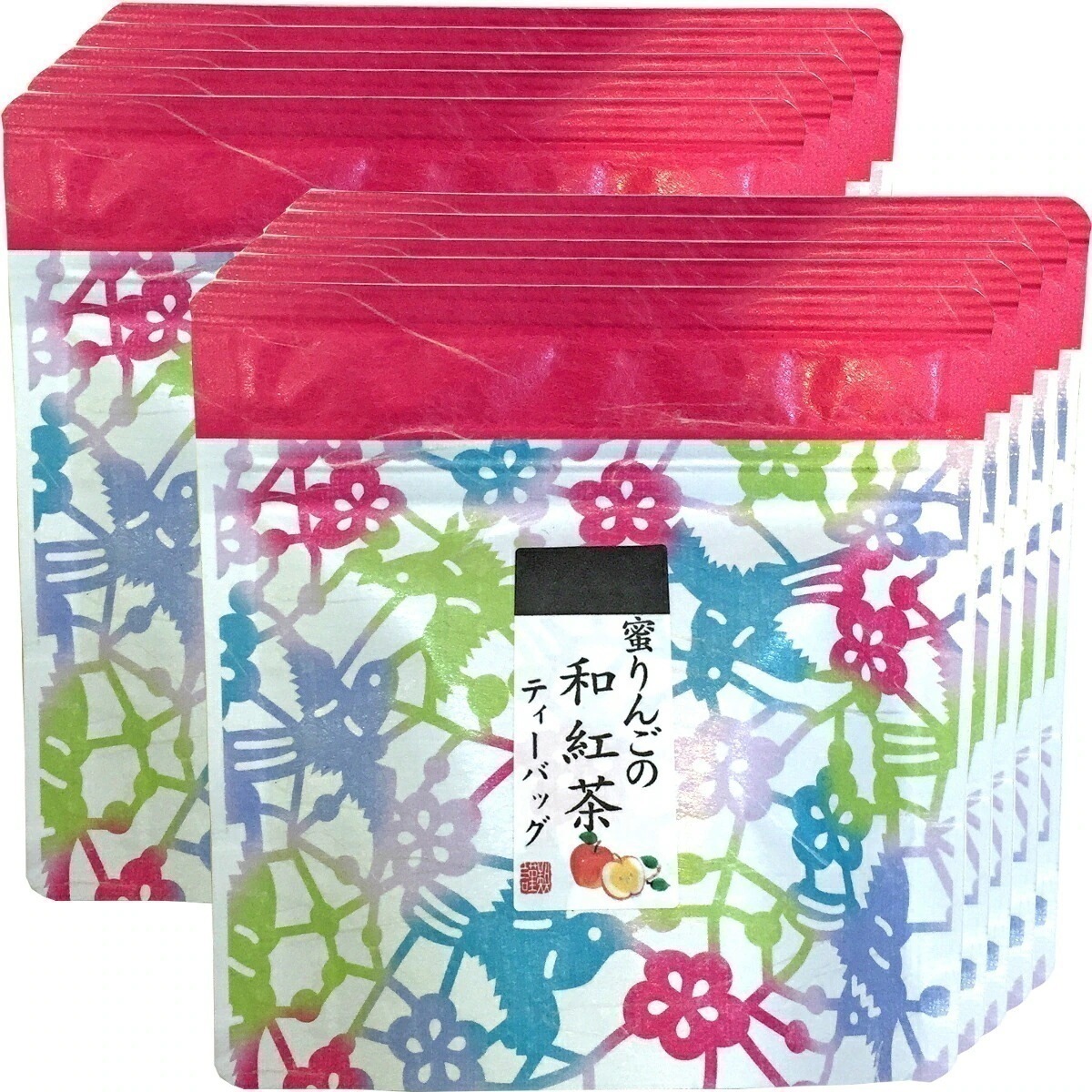 国産100% 蜜りんごの和紅茶 2g5パック10袋セット 静岡県産紅茶 青森県産りんご 国産 リンゴ 日本茶 林檎 ティーバッグ 紅茶 ティーパック ダイエット ギフト プレゼント 内祝い お返し