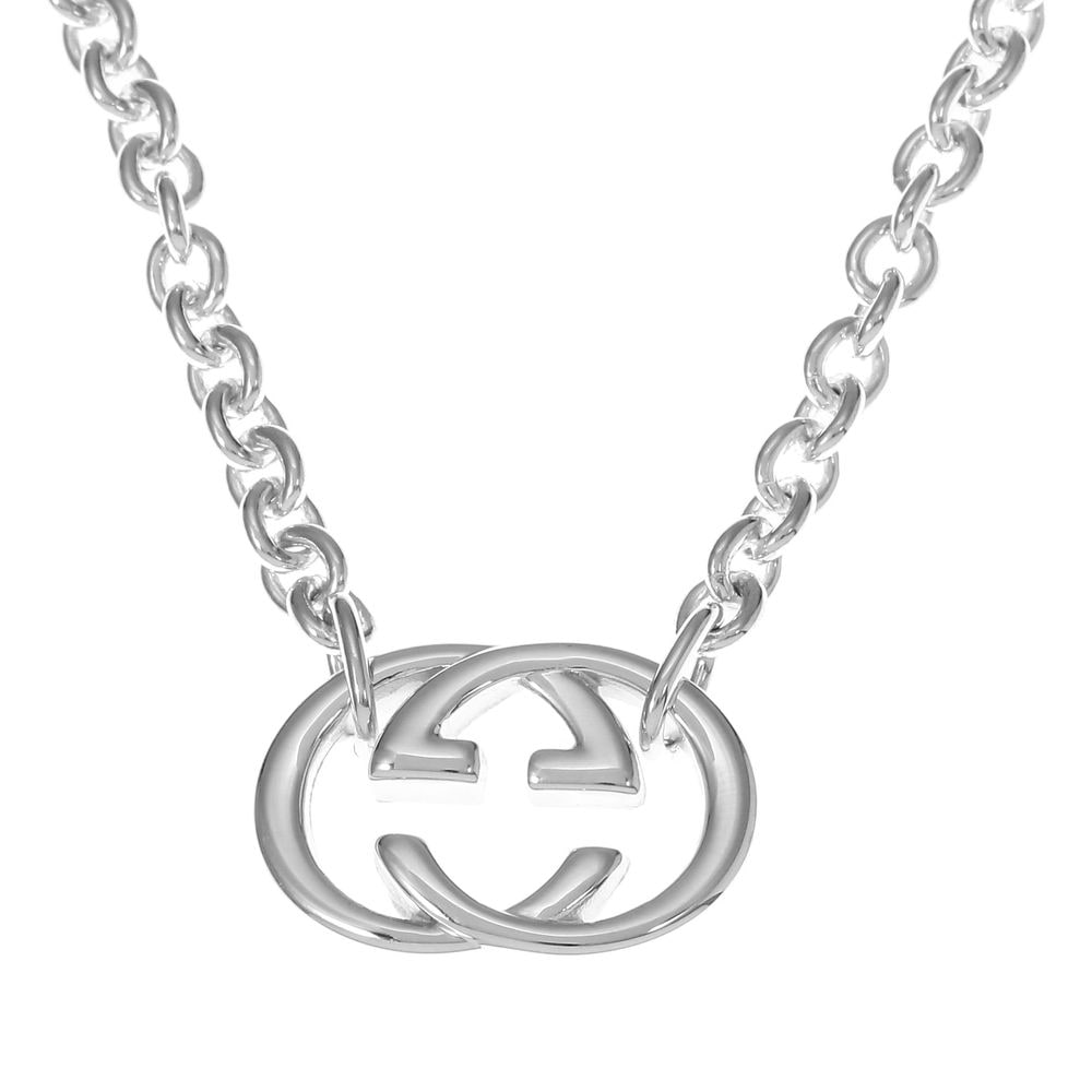 GUCCI　190489-J8400-8106 SILVER　NECLACE MADE IN ITALY イタリア製 グッチ アクセサリー ネックレス シルバー925 銀製品 35,178円