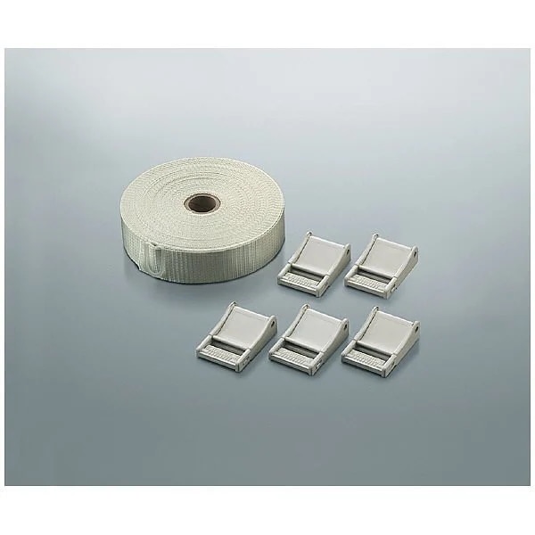 （まとめ買い）耐震バックル 5個セット ベルト25mmx10m付き EAS-TS17N [x3]