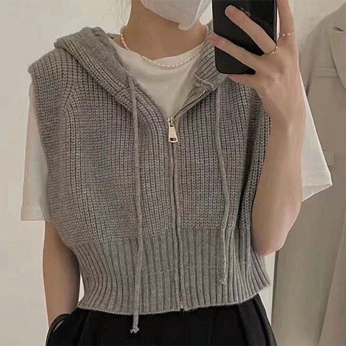 2023秋新作 韓国風レディース服 秋 トップス レディース おしゃれ ベスト トップス グレー フリーサイズ /サイズ色問わず合計3点から 4932