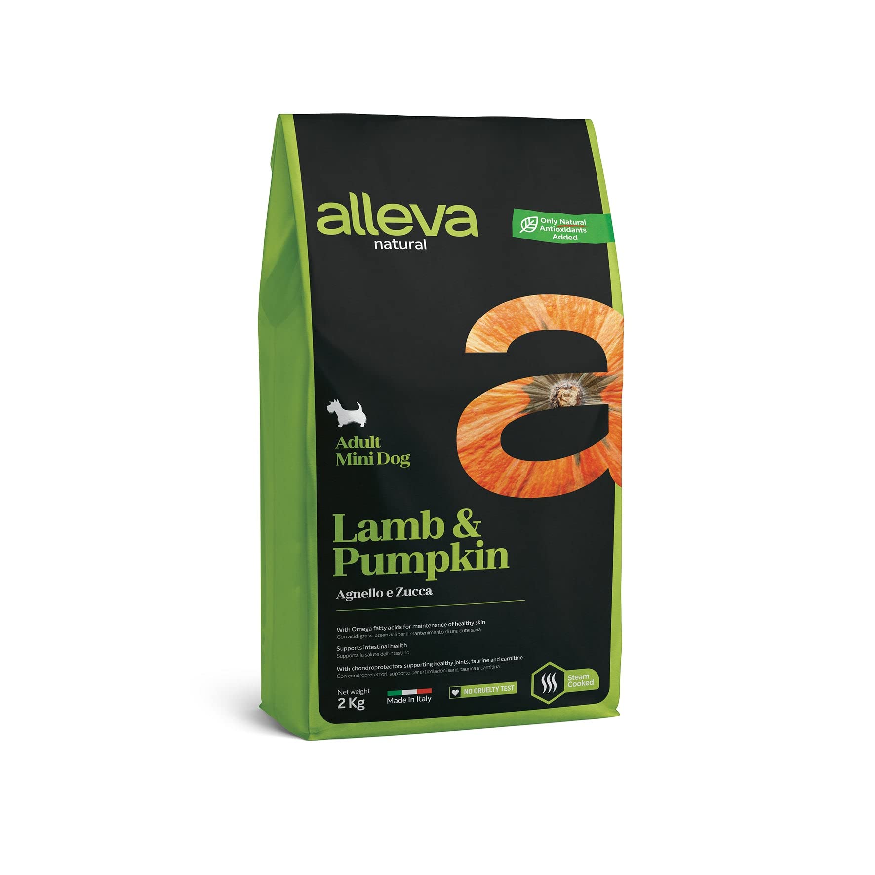 【全国送料無料】 アレヴァ ナチュラル 成犬用 ラム＆パンプキン 2kg【犬用総合栄養食】