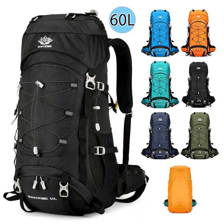 登山リュック リュック リュックサック バックパック メンズ レディース 登山バッグ カジュアル スポーツ 運動 アウトドア 遠足 キャンプ 旅行 3泊 4泊 5泊 大容量 60L 防災