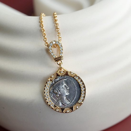 ネックレス レディース ゴールド コイン 銀貨 シルバー 合金 金メッキ ビジュー おしゃれ 大人 高級感 ネックレス レディース ゴールド コイン 銀貨 シルバー 合金 金メッキ ビジュー おしゃれ