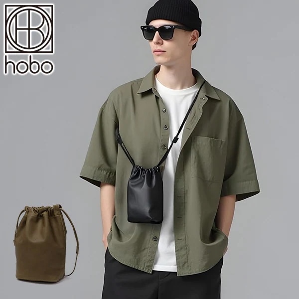 ショルダーバッグ メンズ レディース 斜めがけバッグ ブランド ショルダー バッグ 斜めがけ 大人 軽量 軽い かっこいい 革 小さめ 上品 巾着型 日本製 3L HB-BG4508