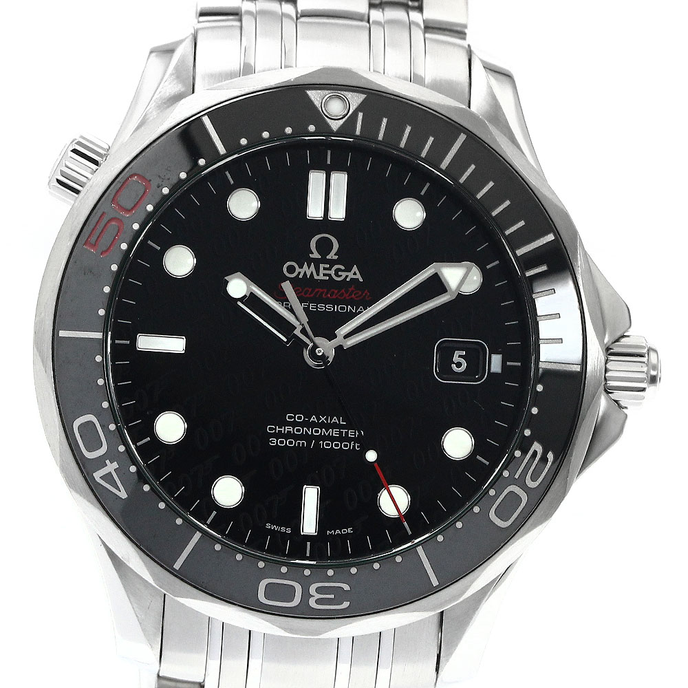 オメガ OMEGA 212.30.41.20.01.005 シーマスター プロダイバーズ 300M ボンド映画50周年記念限定 自動巻き メンズ 良品 保証書付_890994【中古】
