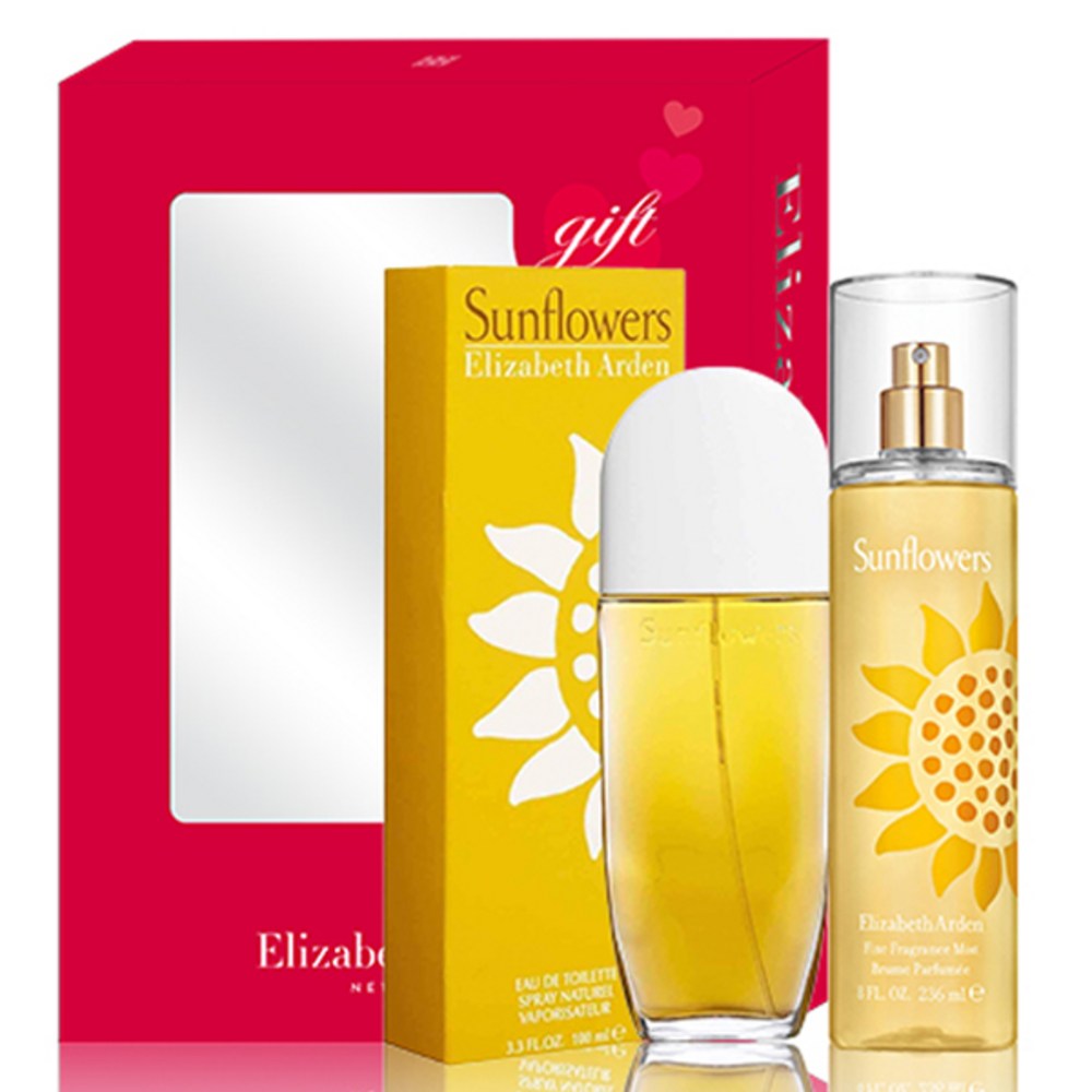 エリザベスアデンサンフラワーオードトワレット100ml+ボディミスト236mlセット