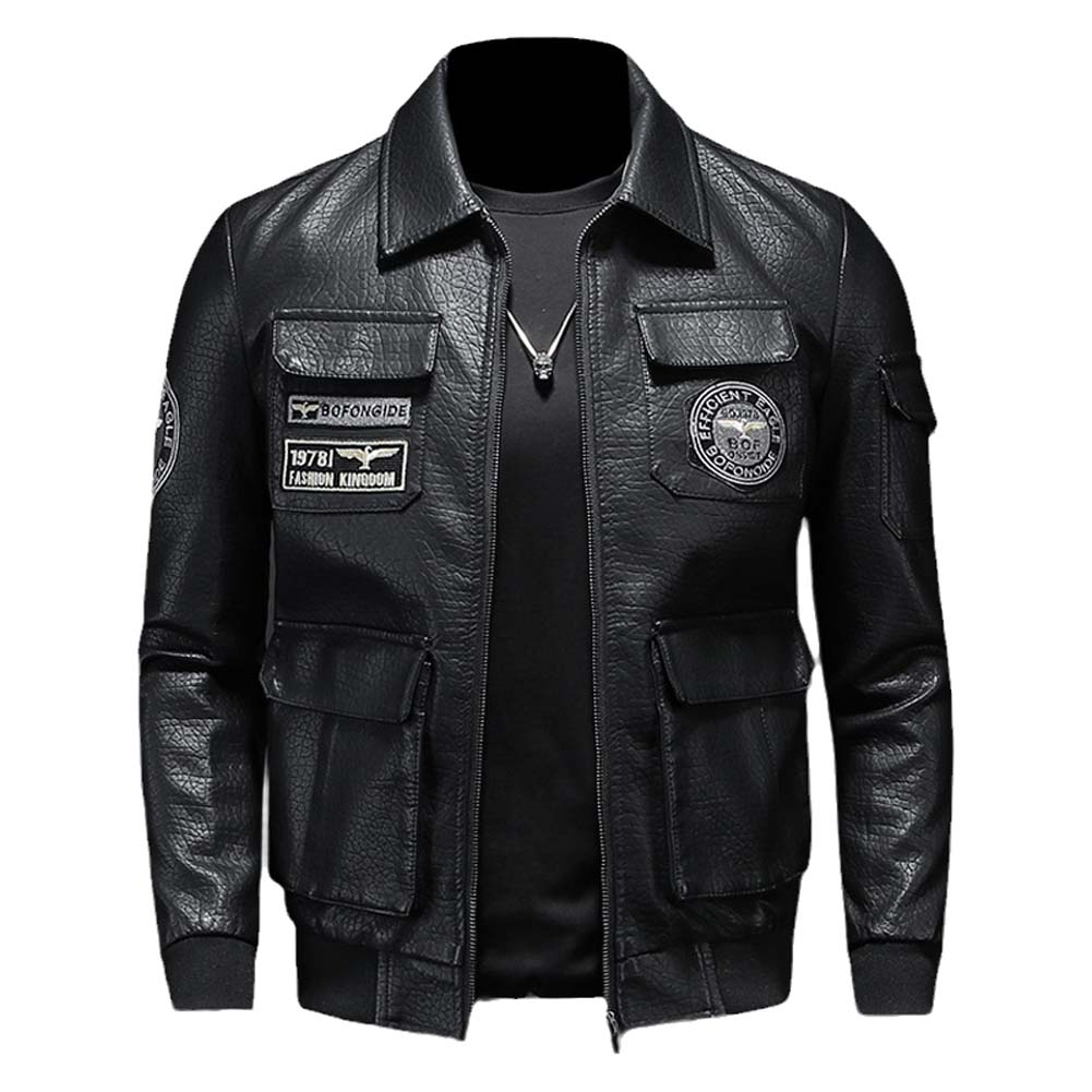 レザージャケット メンズ ショート丈 大人 かっこいい ライダースジャケット 革ジャン ブルゾン シングルライダース フェイクレザー ワイルド バイクウェア アウター ジャンパー カジュアル