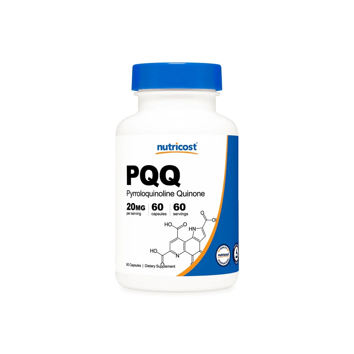 [USA] Nutricost ニュートリコスト PQQ 20mg カプセル 60錠