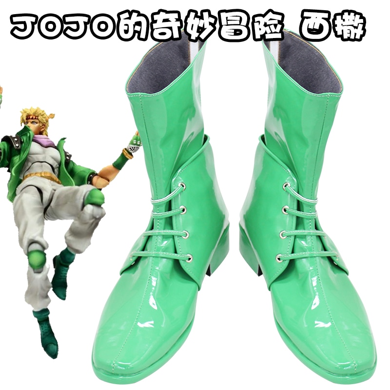 ジョジョの奇妙な冒険 Caesar Anthonio Zeppeli コスプレ靴 下駄 ハイヒール