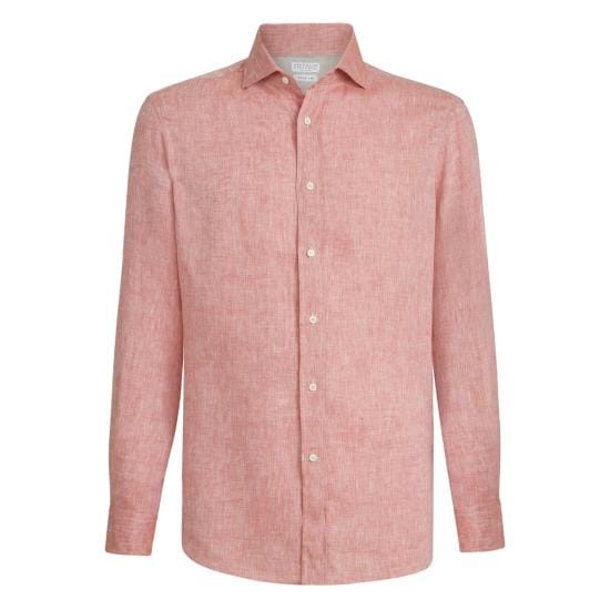BRUNELLO CUCINELLI Men Shirts MM6840627 C148 RED