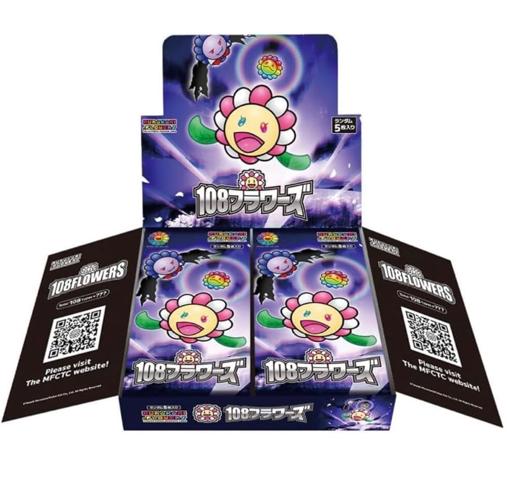 村上隆 Murakami.Flowers Collectible Trading Card Revised 108フラワーズ リバイズド 日本語版 1BOX 16,765円