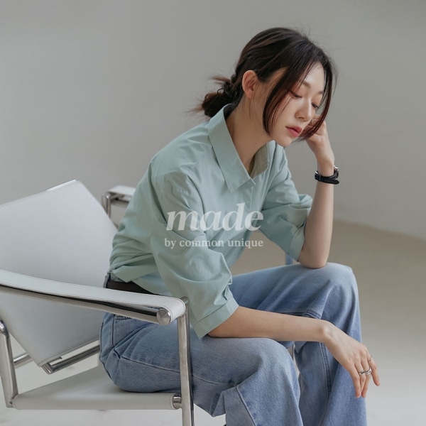 コモンユニーク コットン パフ 1/2 ブラウス