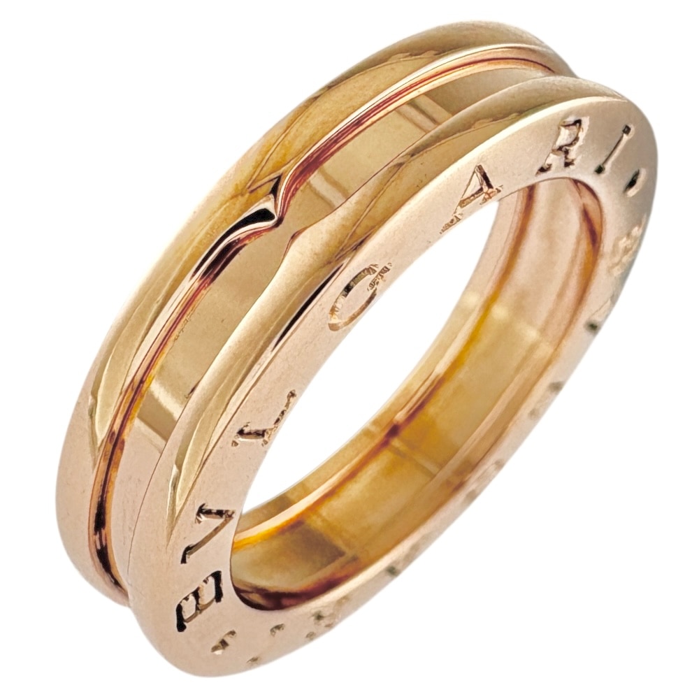 ブルガリ B-zero.1 1バンド リング 指輪 11号 18金 K18ピンクゴールド BVLGARI 中古 美品