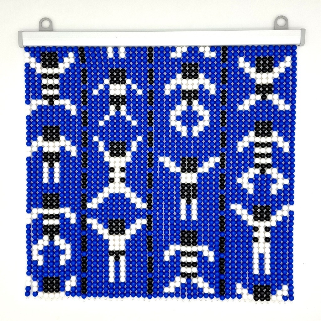 プール ビーズ カーテンカーテン