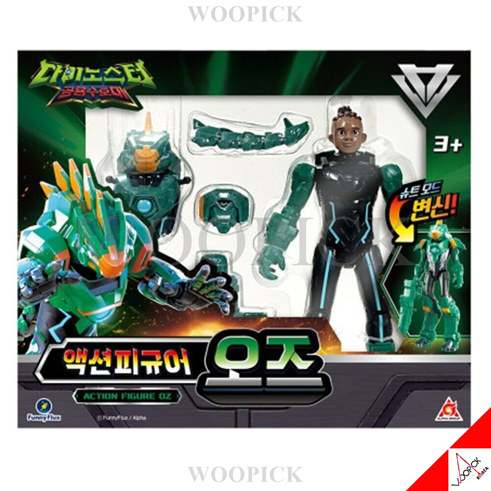 ダイノスター/アクションフィギュア/オズ/OZ/ロボット/変身ロボット/韓国ロボット/Dinoster/正品/2023/新型