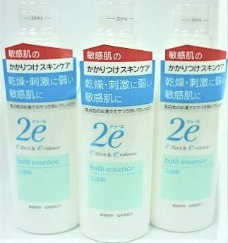セット販売資生堂 2e ドゥーエ 入浴料 (420mL)×3個セット 敏感肌用 入浴剤
