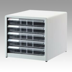 アバンテＶ２レターケースＡ４浅型５段 AL-55ニユ-グレ