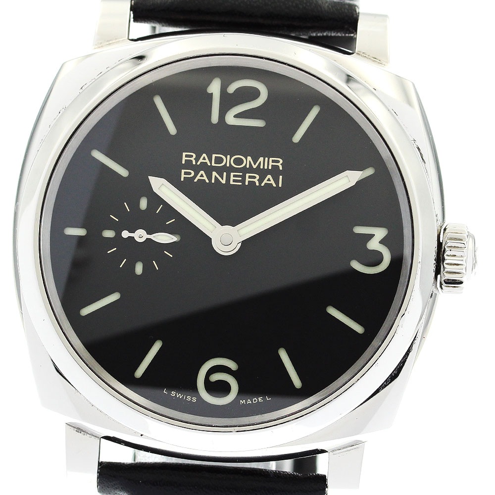 パネライ PANERAI PAM00574 ラジオミール 1940 3デイズ アッチャイオ 手巻き メンズ 保証書付き_869118【中古】