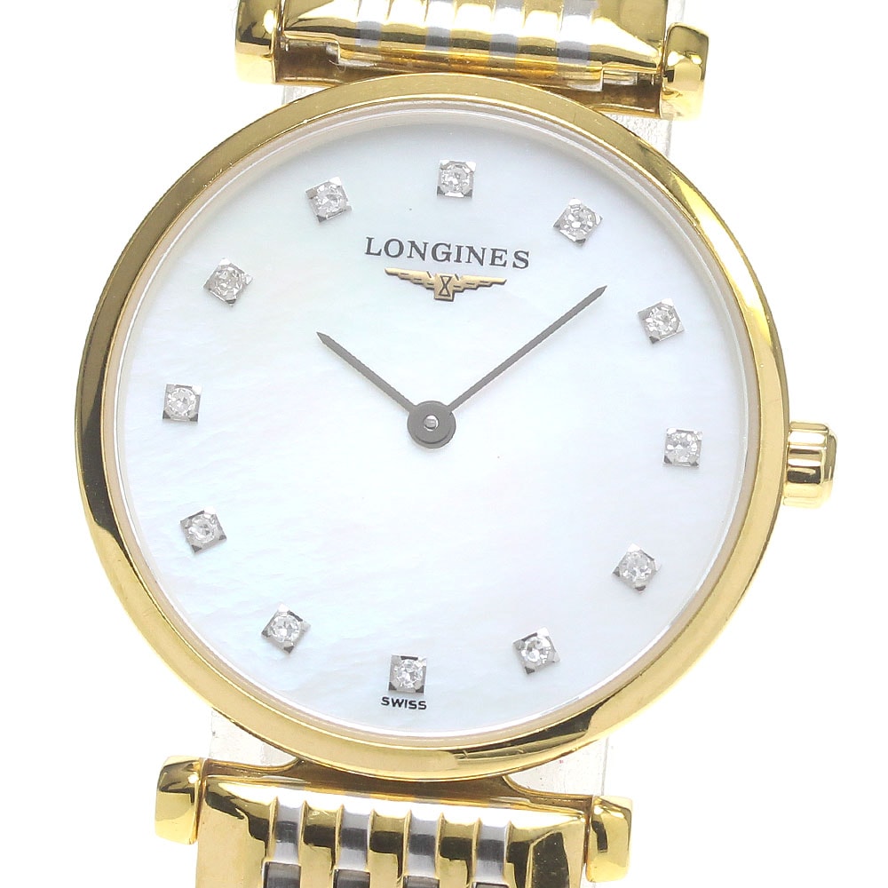 ロンジン LONGINES L4.209.2 グランドクラシック クォーツ レディース 良品 _861025【中古】