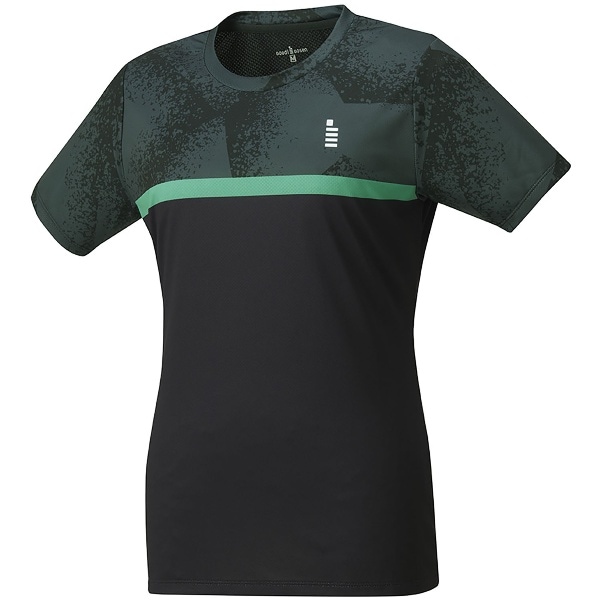 GOSEN ゴーセン レディースゲームシャツ ブラック L テニス ゲームシャツ ウィメンズ T2409-39 レディース 半袖