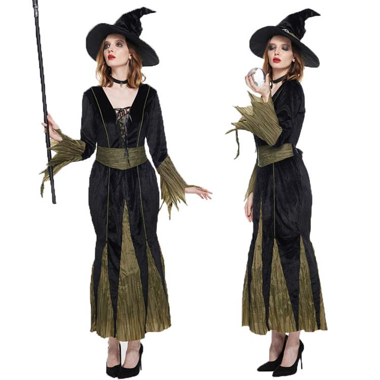 ハロウィン衣装 ウィッチに変身 大人用 女性用 コスプレ コスチューム ハロウィン 衣装 ハロウィン 仮装 コスチューム 衣装 仮装 大人用 女性用 レディース ガールズ ウィッチ ハロウィー