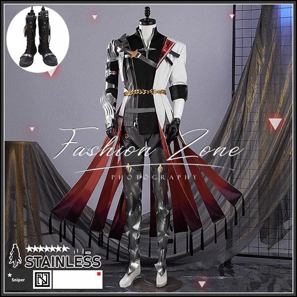 明日方舟 Arknights アークナイツ 風 ステインレス Stainless 2024 音律聯覚 不覓浪塵 コスプレ衣装 ウィッグ 靴 cosplay ハロウィン 演出服 変装