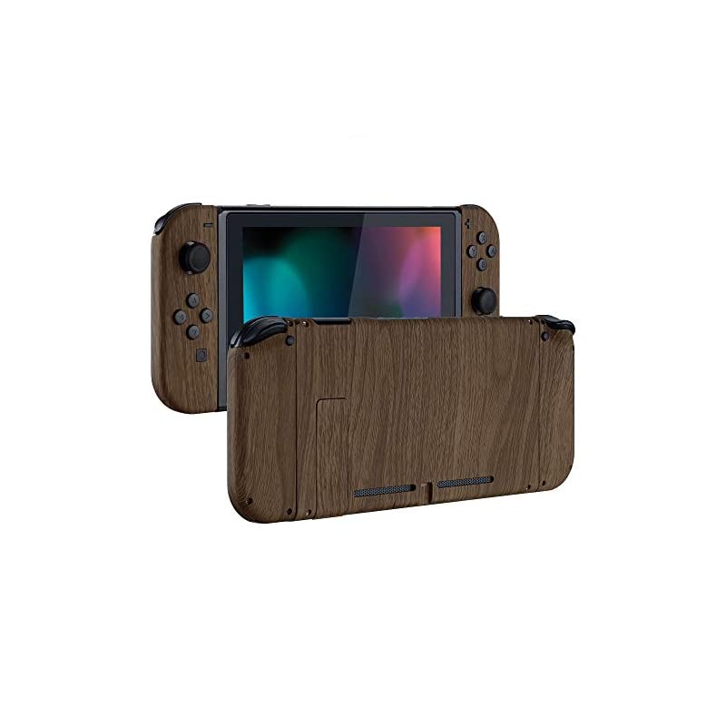 Switchコンソール用バックプレートジョイコンホルダーハンドルコントローラー用【木地デザイン】