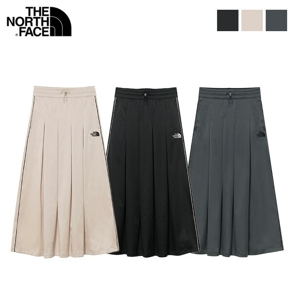 女性 サテン フレア スカート ロングスカート ロングスカート プリーツピマ ゴム紐 スカート 楽なスカート