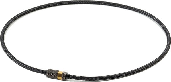 ファイテン PHITEN RAKUWA磁気ネック ローレット ブラック／ゴールド 50cm ボディーケア TG898153