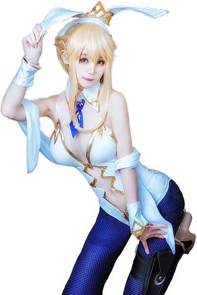FGO 水着獅子王 バニー槍王 コスプレ衣装『Fate/Grand Order
