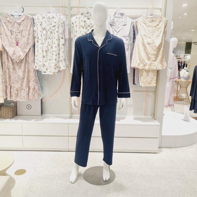 AK水原店 サイロモダル スパン ソリッド 男性 パジャマ MP8868A