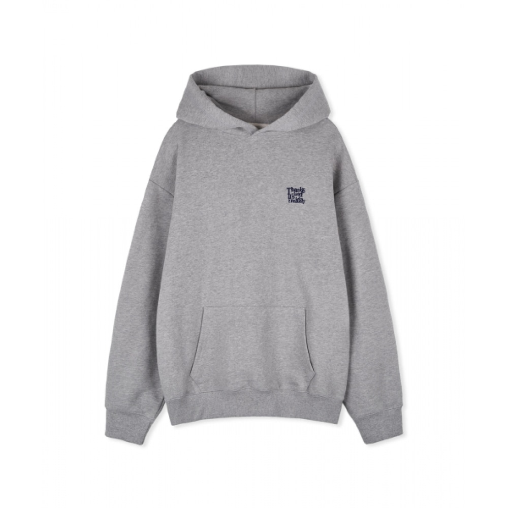 エッセンシャルロゴパーカー (M. グレー)