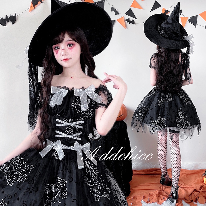 コスプレ ハロウィン 魔女 悪魔 魔術師 怖い 衣装 ワンピース 学園祭 仮装 コスチューム 可愛い 文化祭 かわいい 大きいサイズ レディース 大人 定番 cos イベント Halloween 演出