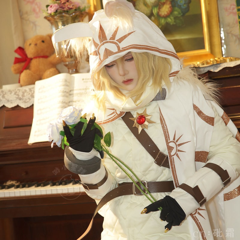 アイデンティティ V第五人格 夜警兄ネブカドネザル 白衣の囚人コスプレ