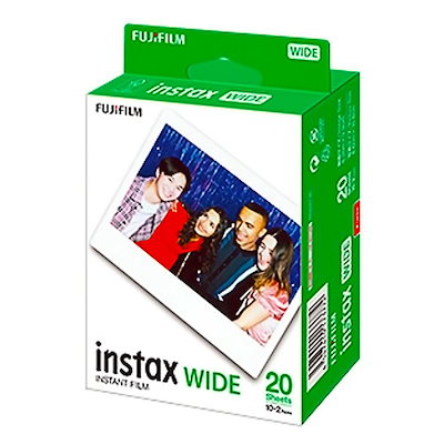 他サイト： フジフイルム【FUJIFILM】　インスタントフィルム instax WIDE　2パックの商品画像