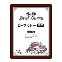 【エスビー食品】 ＧＦ専門店ビーフカレー中辛 200G 30食入 常温