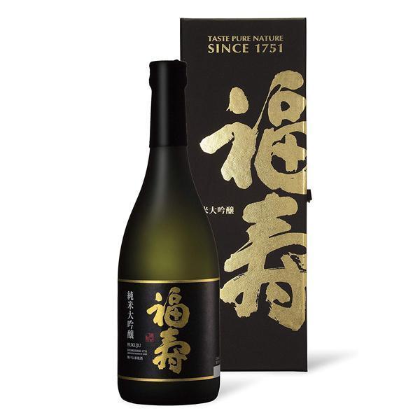 日本酒 地酒 神戸酒心館 福寿 純米大吟醸 黒ラベル 化粧箱入り 720ml×1本『FSH』
