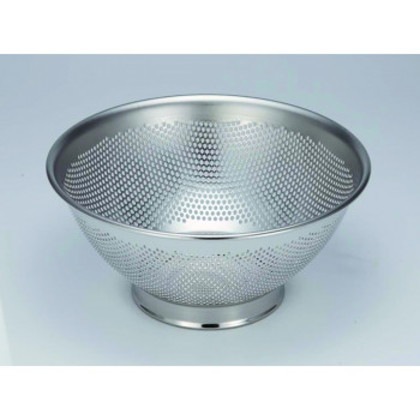 三宝産業 UK 18-8パンチング水切ザル 30cm AA0312