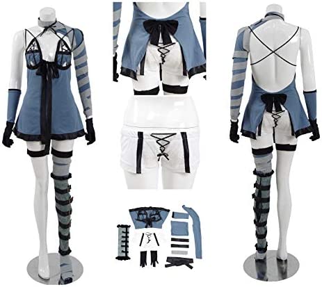 ニーア オートマタ ヨルハ二号B型風 2B コスプレ衣装 仮装 ハロウィーン ハロウィン 文化祭