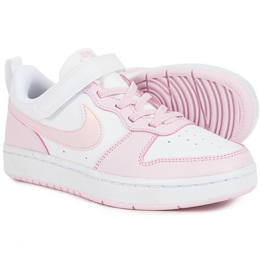 ナイキキッズコートバロウリクラフトピンクフォーム